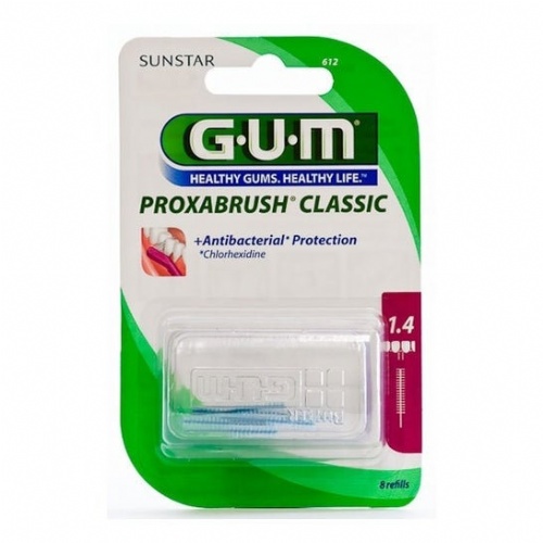 Cepillo interdental recambio gum 624 proxabrush