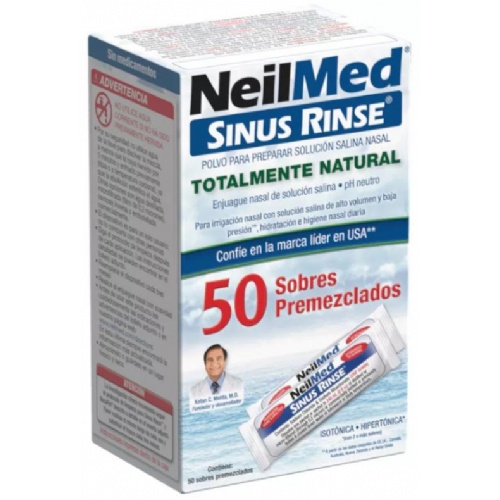 Neilmed sinus rinse  50 sobres
