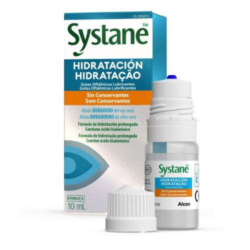 Systane hidratacion gotas oftalmicas lubricantes sin conservantes 1 frasco 10 ml - gotas oftalmicas 