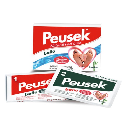 Peusek baño antitranspirante pies  1 envase 20 g