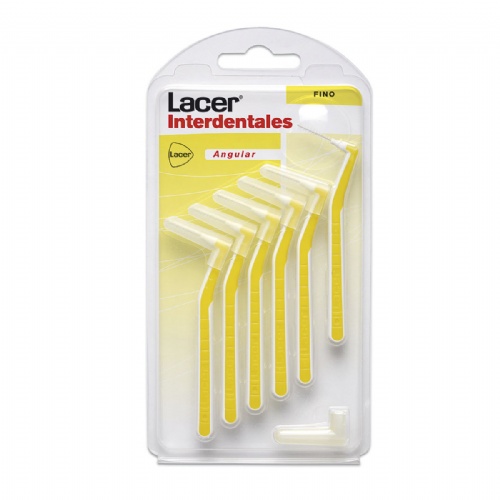 Cepillo interdental lacer fino angular 6 unidades - lacer
