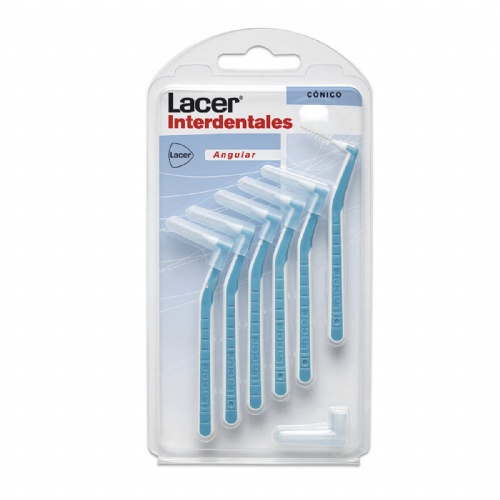 Cepillo interdental lacer conico angular 1 unidad - lacer