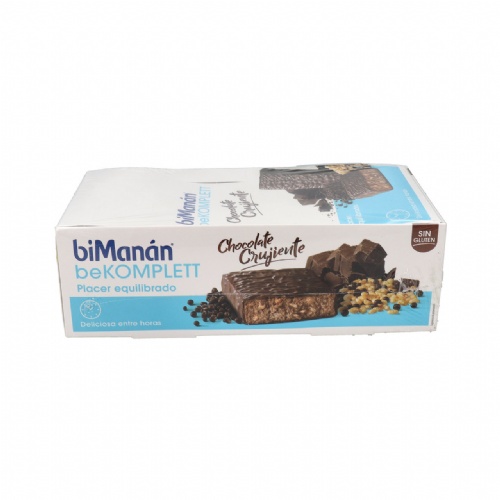 Bimanan barrita  24 barritas 35 g sabor  chocolate crujientes