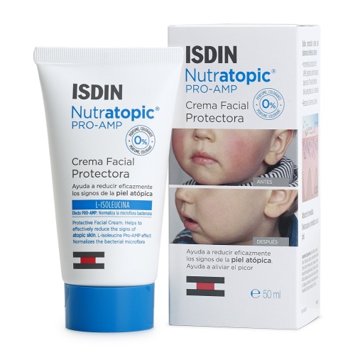 Isdin nutratopic pro-amp crema facial protectora  1 envase 50 ml
