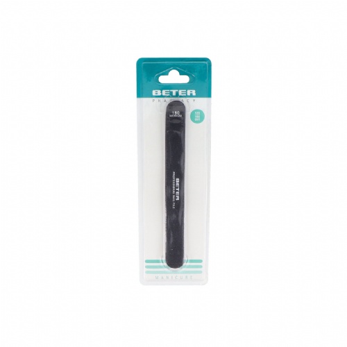 Lima de uñas beter fibra vidrio larga 17.5 cm - beter