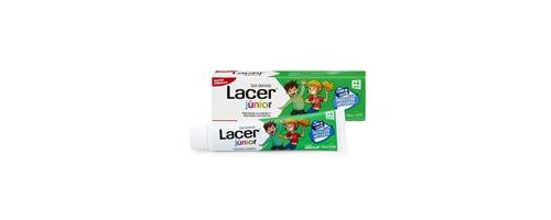 Lacer junior gel dental  1 tubo 75 ml sabor menta
