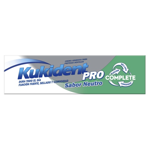 Kukident fijacion todo el dia  1 envase 47 g sin sabor