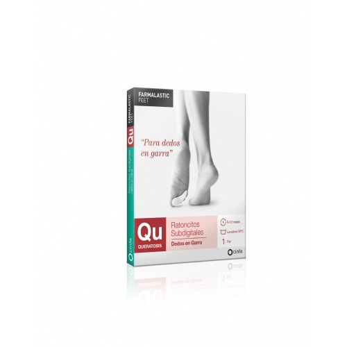 Ratoncitos subdigitales farmalastic feet talla pequeña 2 unidades - farmalastic feet