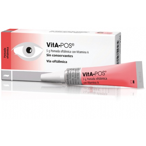 Vita-pos pomada oftalmica  1 envase 5 g