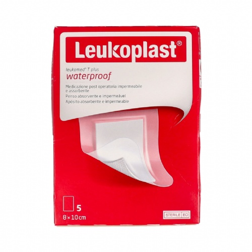 Aposito esteril adhesivo leukomed t plus 5 unidades 10 x 8 cm - aposito esteril adhesivo