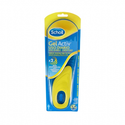 Dr scholl gelactiv uso diario  hombre 1 par
