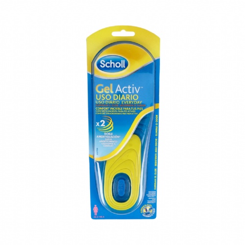 Dr scholl gelactiv uso diario  mujer 1 par