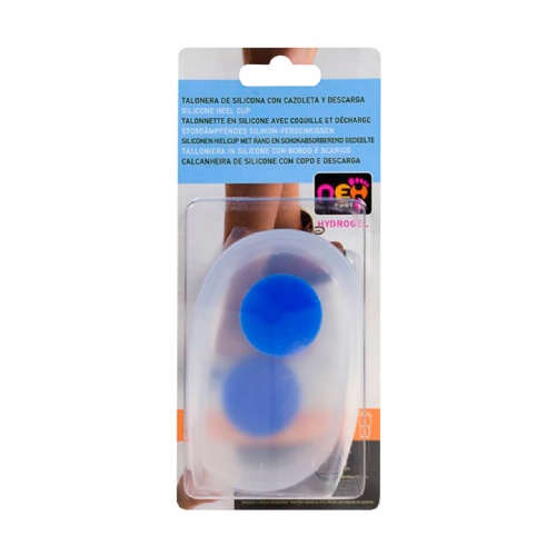 Talonera silicona con cazoleta y descarga neh feet 2 unidades talla grande - neh feet
