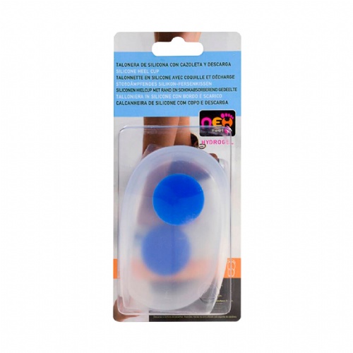 Talonera silicona con cazoleta y descarga neh feet 2 unidades talla mediana - neh feet
