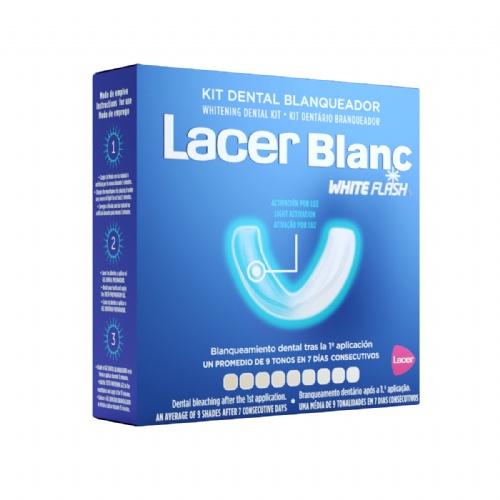 Lacerblanc white flash kit dental blanqueador