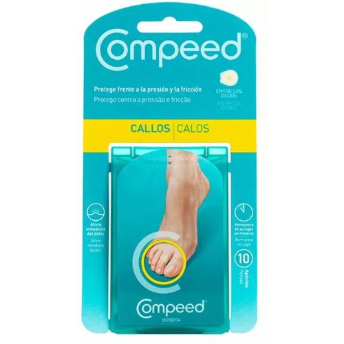 Compeed callos hidrocoloide entre dedos 10 unidades - hidrocoloide