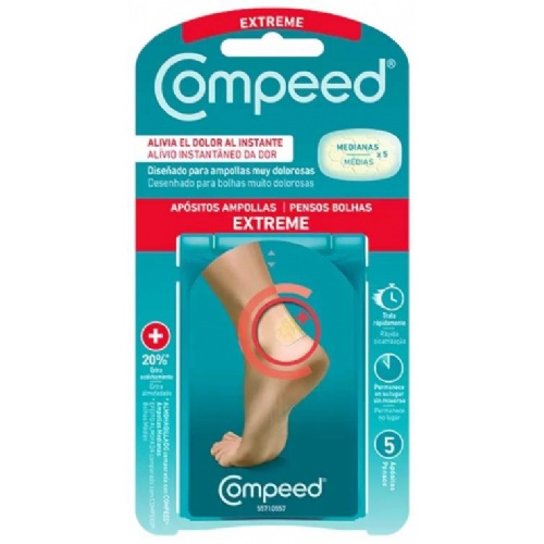 Compeed ampollas extreme  5 unidades