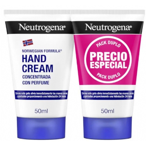 Neutrogena formula noruega crema de manos concentrada  2 envases 50 ml
