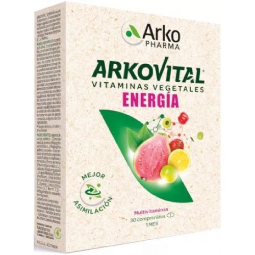 Arkovital pura energia multivitaminico  30 comprimidos