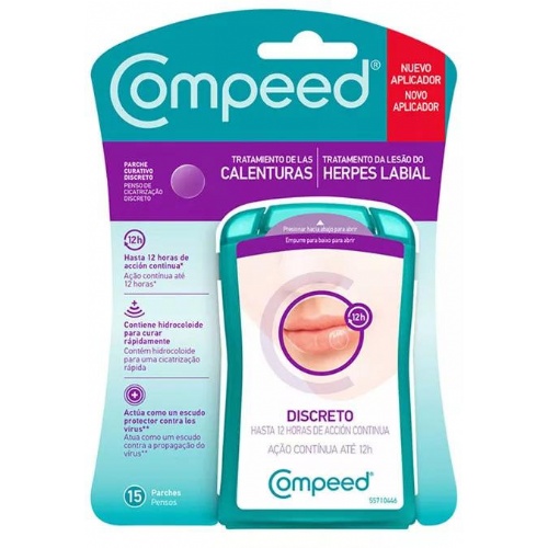 Compeed herpes labial  15 parches