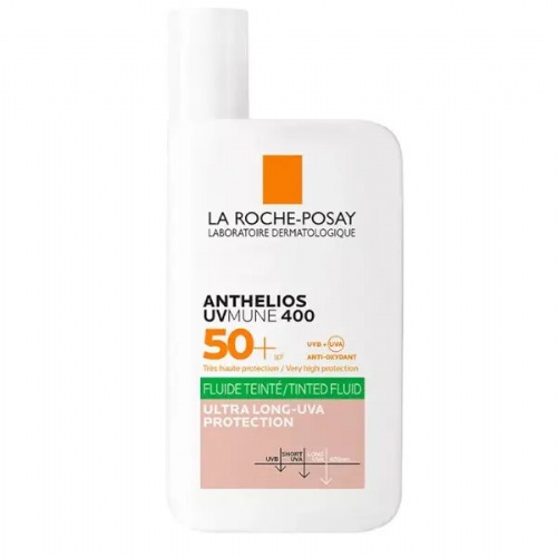 Anthelios oil control fluid uvmune 400 spf 50+  1 envase 50 ml con color