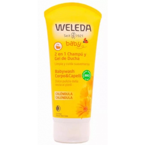 Weleda champu y gel de ducha calendula  1 tubo 200 ml