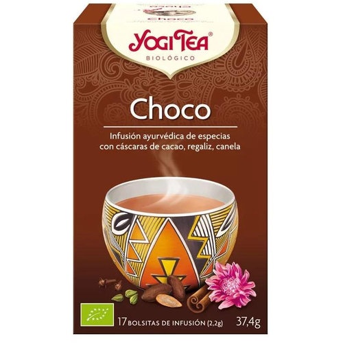 Chocolate 17 bolsitas           yogi tea