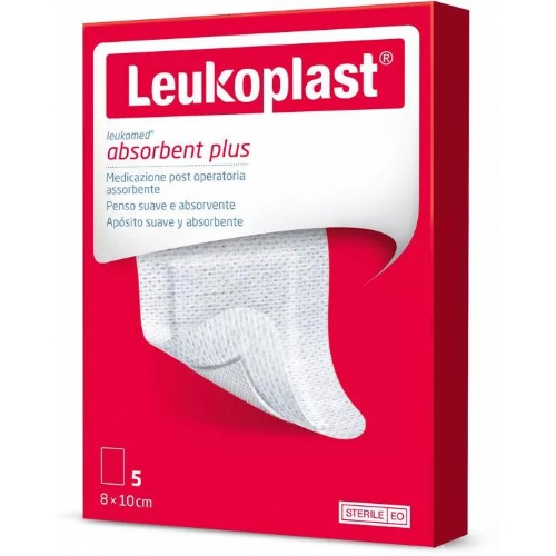Aposito esteril adhesivo leukomed 5 unidades 10 x 8 cm - aposito esteril adhesivo