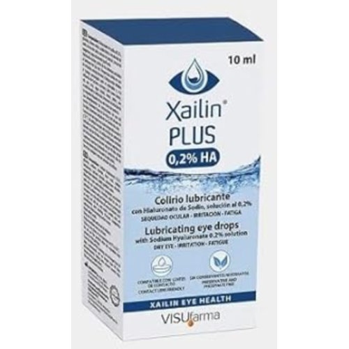 Xailin ha plus 0,2%  1 frasco 10 ml