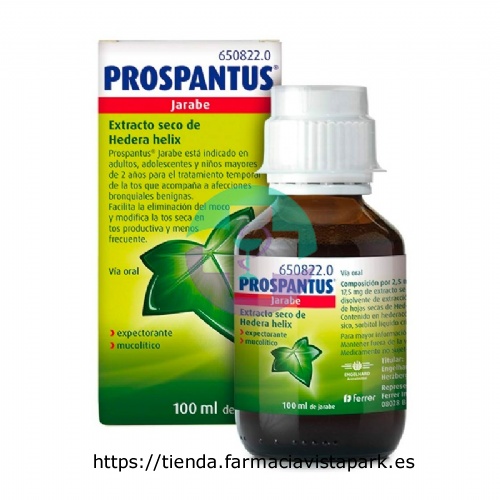 PROSPANTUS JARABE , 1 frasco de 100 ml