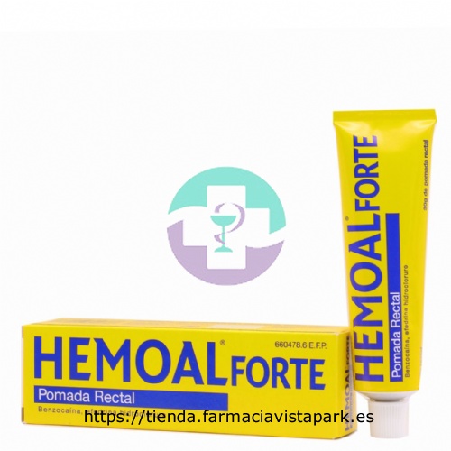 HEMOAL FORTE POMADA RECTAL, 1 tubo de 30 g