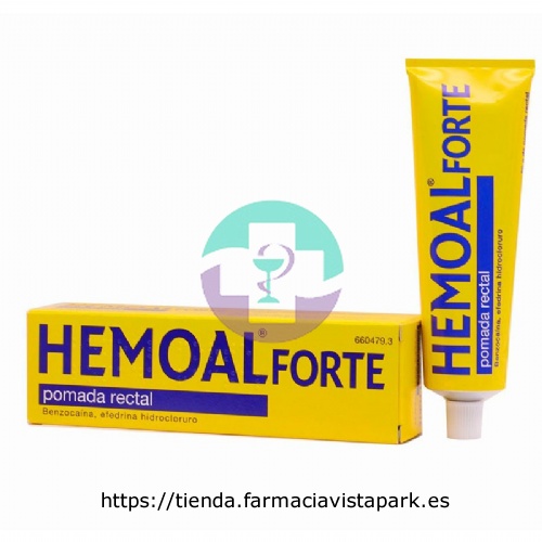 HEMOAL FORTE POMADA RECTAL, 1 tubo de 50 g