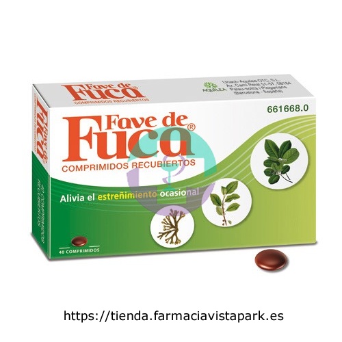 FAVE DE FUCA COMPRIMIDOS RECUBIERTOS, 40 comprimidos