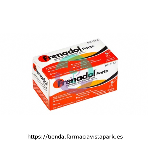 FRENADOL FORTE GRANULADO PARA SOLUCION ORAL , 10 sobres