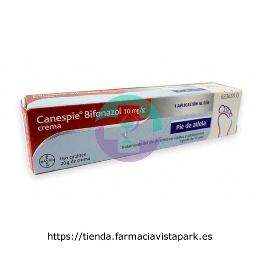 CANESPIE BIFONAZOL 10 mg/g CREMA, 1 tubo de 20 g