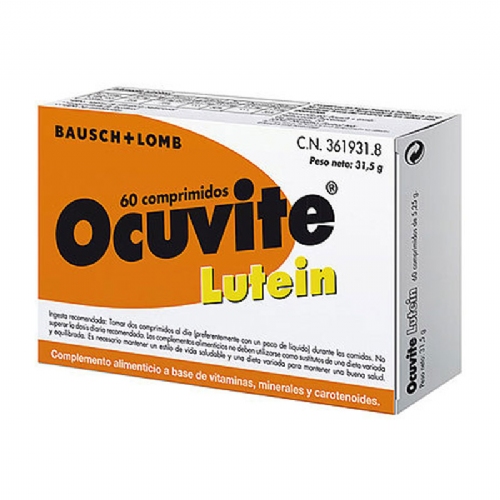 Ocuvite lutein  60 comprimidos