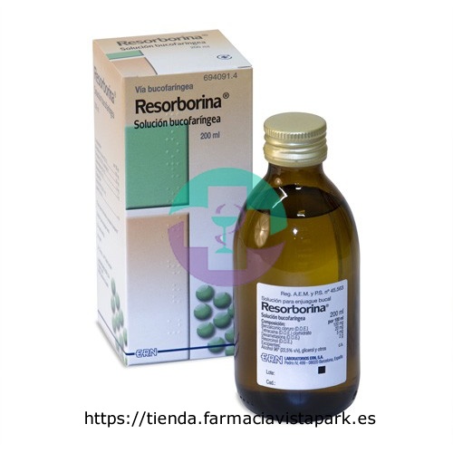 RESORBORINA SOLUCION, 1 frasco de 200 ml