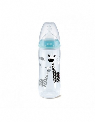 Biberon fc + pp silicona nuk baby 0 - 6 meses 1 unidad 300 ml safari - nuk baby