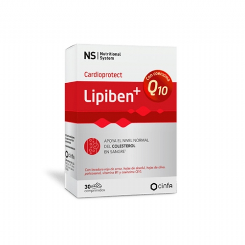 Ns cardioprotect lipiben+q10  30 comprimidos