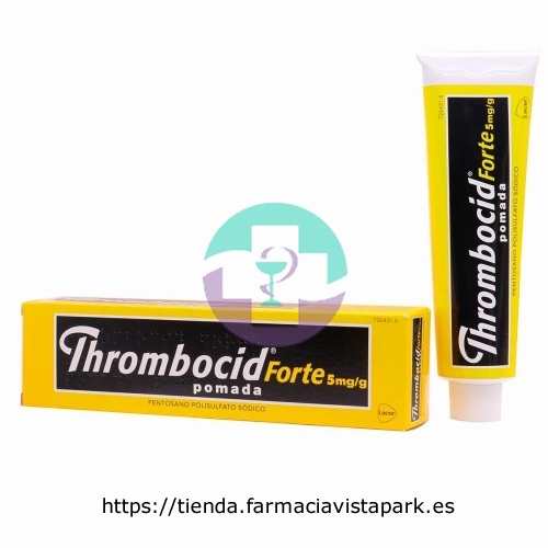 THROMBOCID FORTE 5 mg/g POMADA,1 tubo de 100 g