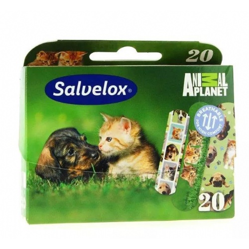Salvelox aposito adhesivo animals 20 unidades - aposito adhesivo