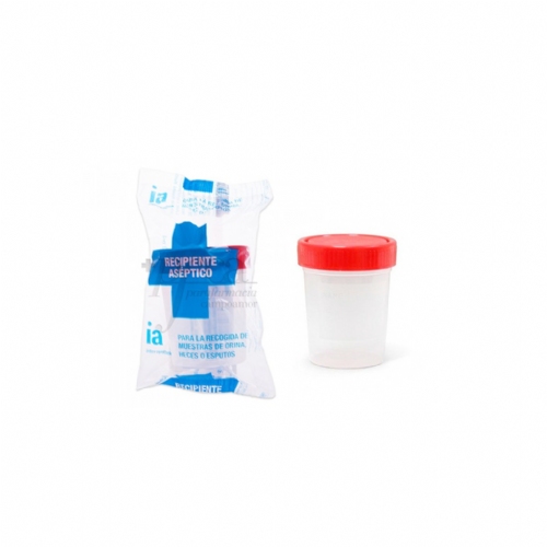 Envase de recogida de orina interapothek 1 unidad 120 ml