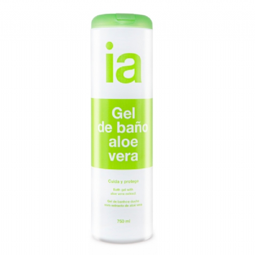 Interapothek gel de baño y ducha aloe vera  1 envase 750 ml