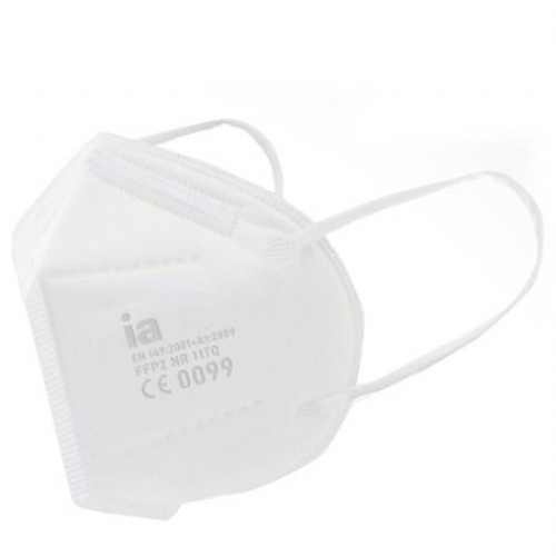 Mascarilla autofiltrante antiparticulas ffp2 nr interapothek 4 unidades color blanca - interapothek