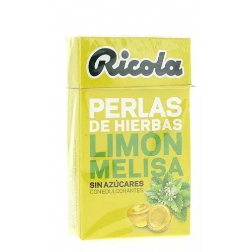 Ricola perlas limon melisa 25g