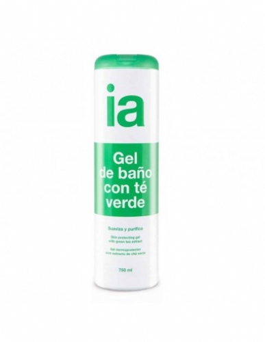 Interapothek gel de baño y ducha te verde  1 envase 750 ml