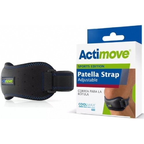 Cincha patelar actimove sport edition ajustable 1 unidad talla unica - actimove sport edition