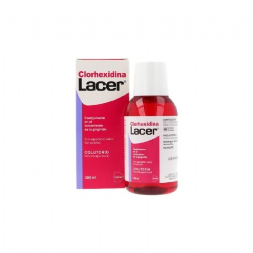 Lacer colutorio clorhexidina  1 envase 200 ml