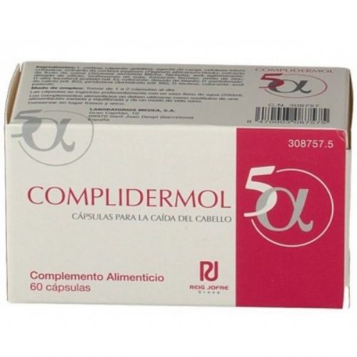 Complidermol 5alfa  60 capsulas