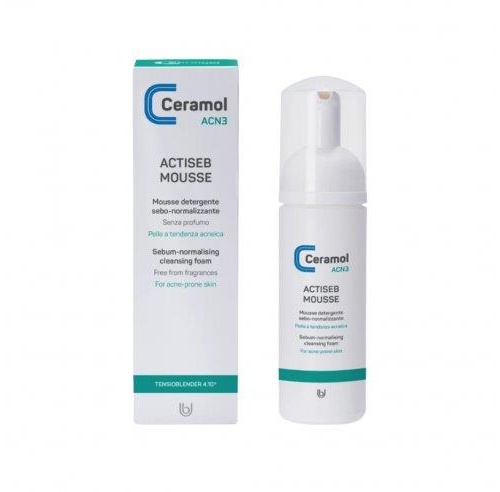 Ceramol acn3 actiseb mousse 150ml